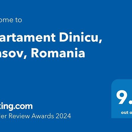 Apartament Dinicu, Brasov, Romania ภายนอก รูปภาพ